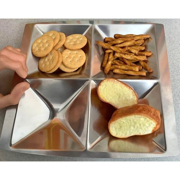 Vintage WMF Cromargan stainless steel serving tray-Germany - Picture 2 of 6